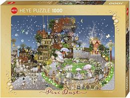 Puzzle Heye 1000 parts: a Park for fairies