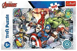 Trefl Puzzle 100 Pieces: Famous Avengers