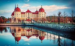 Pintoo 1000 pieces puzzle: Moritzburg Castle