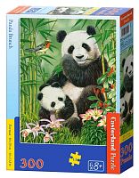 Castorland Puzzle 300 pieces: Panda Breakfast