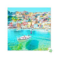 Puzzle Pintoo 256 items: Port in Greece