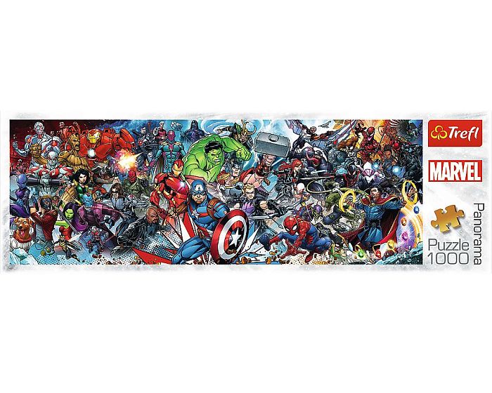 Puzzle Trefl 1000 details: Join the Universe of marvel TR29047