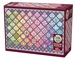 Puzzle Cobble Hill 2000 details: Patchwork patterns