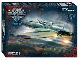 Set of 8 puzzles with 80 parts: World of Tanks