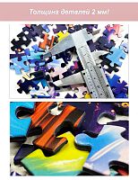 Puzzle Yazz 1000 pieces: Geometric mosaic