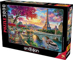 Anatolian 3000 Pieces Puzzle: Blooming Paris