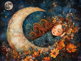 Wooden puzzle with 500 pieces. The most beautiful. Sweet dreams