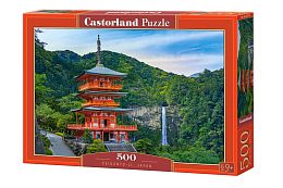 Castorland 500 Piece Puzzle: Seiganto Temple, Japan