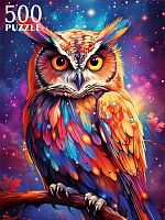 The Red Cat Puzzle 500 pieces: The Magic Owl