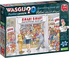 Puzzle Jumbo 1000 pieces: Wasgij. Everything should work! (Mystery 7)