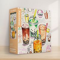 Pintoo 1000-piece puzzle: Lucille Prache. Bubble Tea