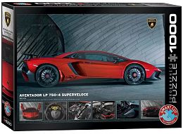 Puzzle Eurographics 1000 pieces: the Lamborghini Aventador 750-4 Superveloce