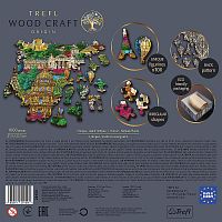 Wooden Trefl puzzle 1000 details: Famous places of France