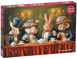 Cherry Pazzi Puzzle 500 Pieces: Rabbit Party