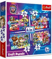 Trefl Puzzle 35#48#54#70 details: Rescue of Heroes, Puppy Patrol