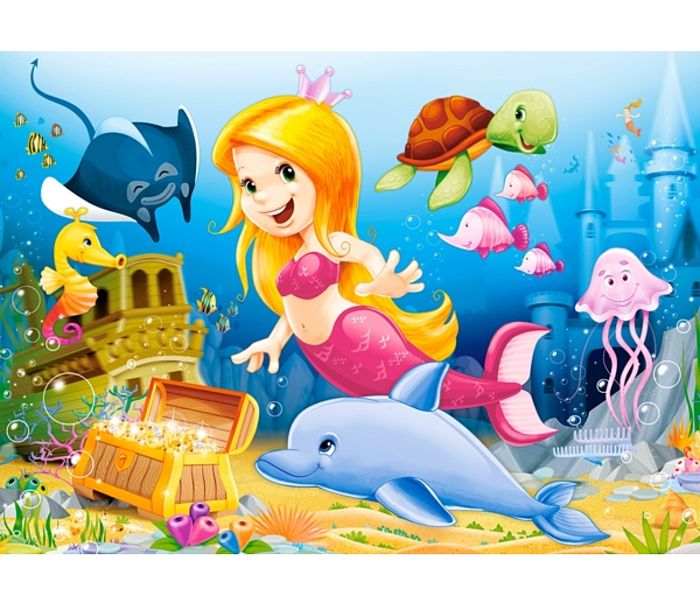 Jigsaw puzzle Castorland 60 pieces: the little Mermaid В-06854