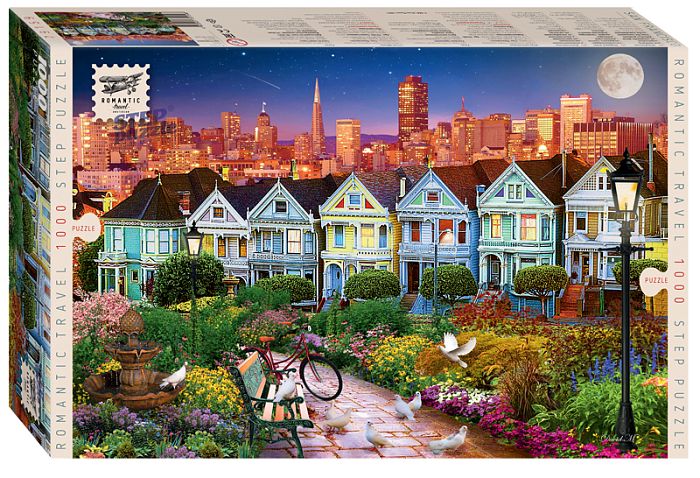 Step puzzle 1000 pieces: San Francisco 79159