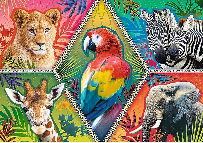 Trefl 1000 Puzzle pieces: Exotic Animals TR10671