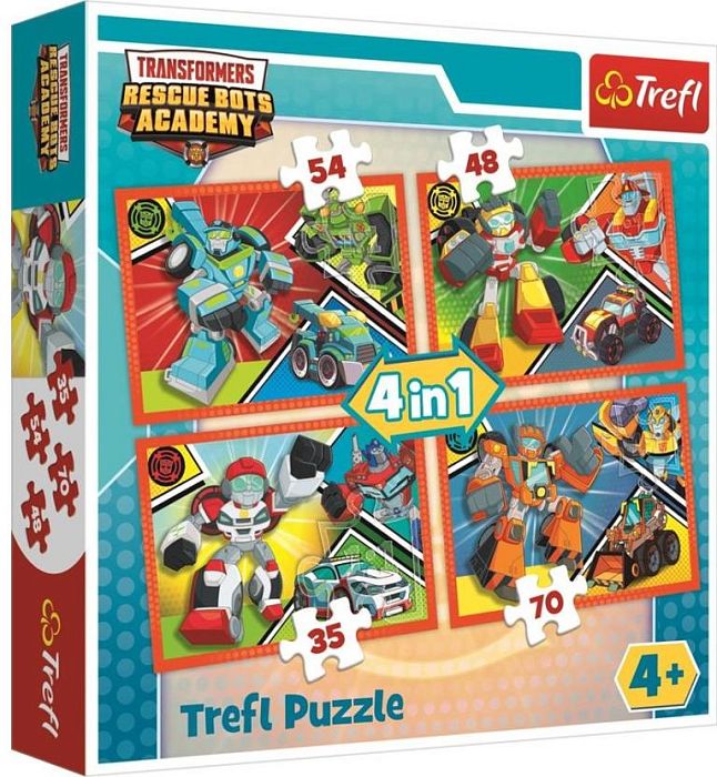 Puzzle Trefl 35х48х54х70 details: Academy of the Transformers TR34313
