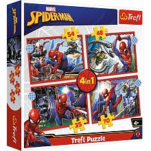 Puzzle Trefl 35#48#54#70 Details: Superhero Spider-Man