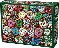 Cobble Hill Puzzle 1000 pieces: Sugar Skull Cookies