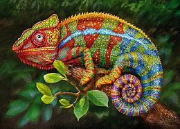 Cherry Pazzi Puzzle 1000 pieces: Chameleon