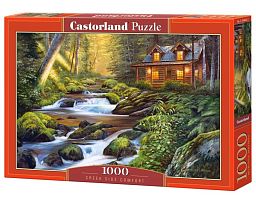 Puzzle Castorland 1000 pieces: House by the Creek