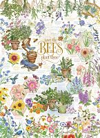 Cobble Hill 1000 Pieces Puzzle: Flowers for Bees