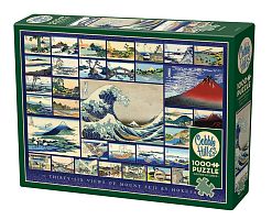 Cobble Hill 1000 Pieces Puzzle: Hokusai Collage