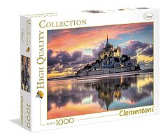 Clementoni puzzle 1000 pieces: the Island of San Michel at sunset (39367)