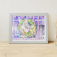 Pintoo puzzle 1200 pieces: Cotton Lion. Cat Station