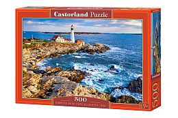 Castorland 500 Pieces Puzzle: Sunrise over Cape Elizabeth, USA