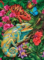 Cobble Hill 1000 Pieces Puzzle: Chameleons