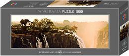 Puzzle Heye panorama 1000 pieces: Elephant