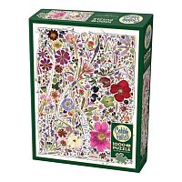 Cobble Hill 1000 Pieces Puzzle: Spring Flowers