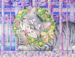Pintoo puzzle 1200 pieces: Cotton Lion. Cat Station