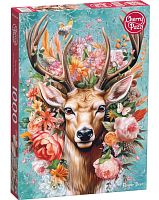 Cherry Pazzi Puzzle 1000 pieces: Flower Deer