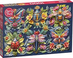 Cherry Pazzi Puzzle 1000 pieces: Luxury Insects