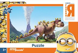 A set of 8 puzzles with 120 pieces Step: Despicable Me