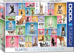 Puzzle Eurographics 1000 pieces: Dog yoga