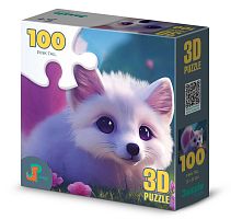 3D Jazzle Puzzle 100 Pieces: Pink Tail