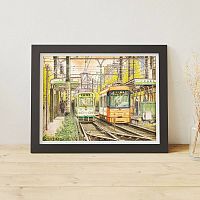 Pintoo Puzzle 1200 pieces: Tadashi Matsumoto. Changing the times