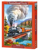 Puzzle Castorland 500 items: railroad