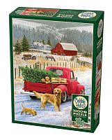 Cobble Hill 1000 Pieces Puzzle: Christmas on the Farm