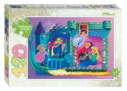 A set of 8 puzzles with 120 parts Step: Favorite fairy tales