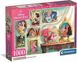 Clementoni Puzzle 1000 pieces: Disney Princesses