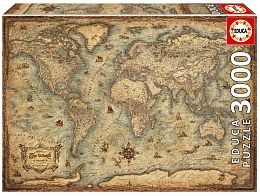 Educa 3000 Puzzle details: World Map