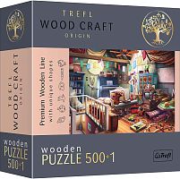 Wooden Trefl Puzzle 500 +1 pieces: Treasures in the attic