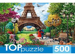 TOP Puzzle 500 pieces: A Walk through Paris