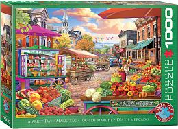 Eurographics 1000 Pieces Puzzle: Market Day